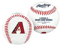 Rawlings MLB Arizona Diamondbacks logotipo do time beisebol, oficial, branco