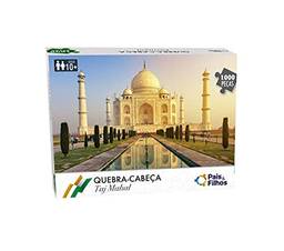 Pais, Filhos Quebra-Cabeça Taj Mahal - 1000 Pçs, Sortidas, Quebra-Cabeça 1000