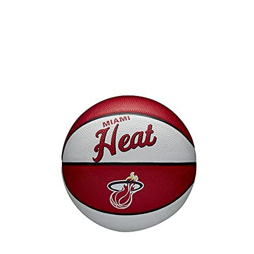 WILSON NBA Team Retro Mini Basquetebol - Miami Heat