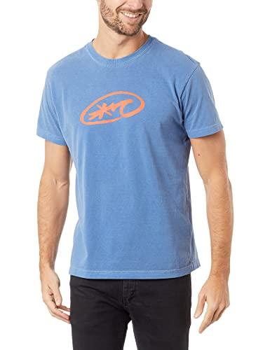 Camiseta,T-Shirt Stone Cristal Onda,Osklen,masculino,Azul,M
