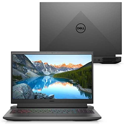 Notebook Gamer Dell G15-i1100-A50P 15.6" FHD 11ª Geração Intel Core i7 16GB 512GB SSD NVIDIA RTX 3060 Windows 11, preto