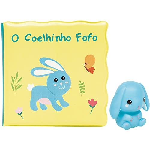 Kit Livrinho De Banho E Coelhinho, Buba, Colorido