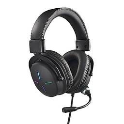 ACER Headset Gamer Nitro NHW200 Microfone omnidirecional Áudio limpo e nítido, Luzes RGB e desing over-ear