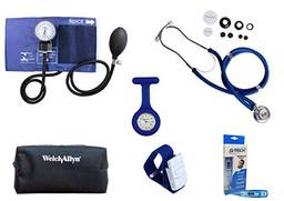 Kit Para Estágio De Enfermagem Completo (Azul)