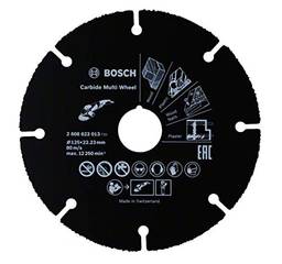 Disco de Esmerilhadeira para Madeira 125mm Bosch, 2608623013-000, Preto