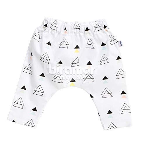 Calça Saruel para Bebê e Kids M - New York Triângulo Colorido, Biramar Baby, Colorido