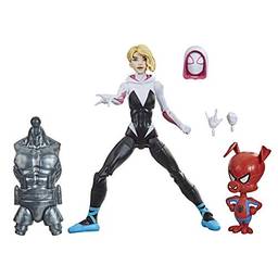 Figuras Marvel Legends Spider-Man: Into The Spider-Verse Gwen Stacy e Spider-Ham - F0255 - Hasbro