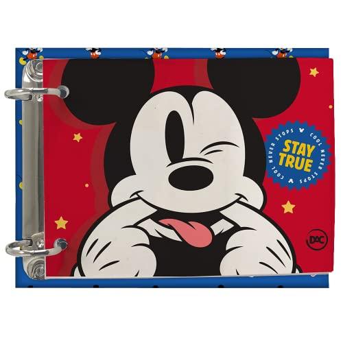 Caderno Argolado Mini Mickey com 80 folhas - 3764