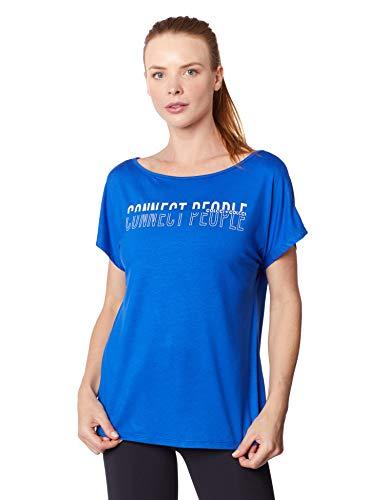 Camiseta Flex, Colcci Fitness, Feminino, Azul Ultra Blue, M