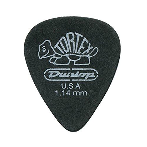 Dunlop 488R1.14 Tortex® Pitch Preto, 1,14 mm, 72/saco