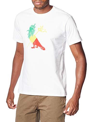 Camiseta Estampada Pica Pau Jamaica, Reserva, Masculino, Branco, GG