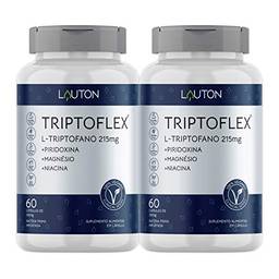 Combo 2 Triptoflex L-Triptofano Precursor 5htp Serotonina 60 caps Lauton Nutrition