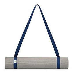 Gaiam Tapete de ioga Easy-Cinch Sling, azul marinho, 1 peça (material não incluído)