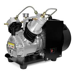 Compressor de ar TUXING 4500Psi Pcp Mini-Duplo Cilindro Compressor de Ar de Alta Pressão para Enchimento de Gás de Tanque PCP (TXEDM041)