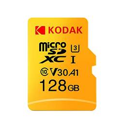 Mibee Cartão Micro SD 128GB TF Cartão U3 A1 V30 Cartão de Memória 100MB / s Velocidade de Leitura 4K Video Record