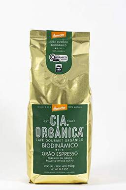 Café Cia Orgânica Biodinâmico Grão Espresso 250G