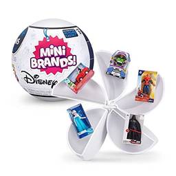 5 Surprise Mini Marcas Disney Colecionável Xalingo - Mini Brands - Bolinha Colecionável 1 Unidade