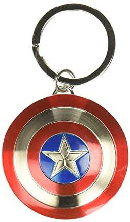 Marvel Chaveiro de estanho escudo do Capitão América
