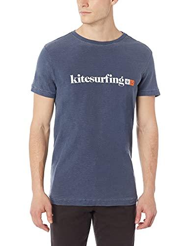 Camiseta Rough Kite Surfing, Osklen, Masculino, Azul Tapajos, M