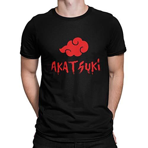 Camiseta Camisa Naruto Akatsuki Masculino Preto Tamanho:GG