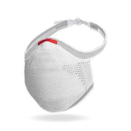 Máscara Fiber Knit Sport + Filtro de Proteção + Suporte (Branco, G)