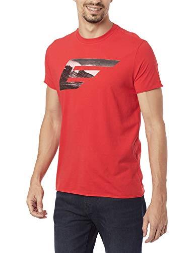 Camiseta T-Shirt, Ellus, Masculino, Vermelho, XGG
