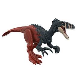 Jurassic World Dinossauro de brinquedo Megaraptor Ruge, Multicor, HGP79