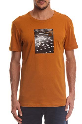Forum Camiseta Estampada: In Which Direction Are You Going? Masculino, M, Amarelo Legrand