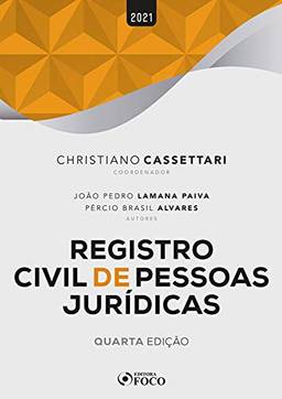 Registro Civil de Pessoas Jurídicas (Cartórios Livro 4)