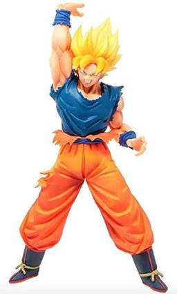 Figure Dragon Ball Z - Goku Super Sayajin - Maximatic Ref:21392/21393 - Bandai Banpresto