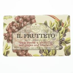 Sabonete Barra Il Frutteto Uvas Vermelhas e Mirtilo, Nesti Dante, Natural, Nesti Dante, Na