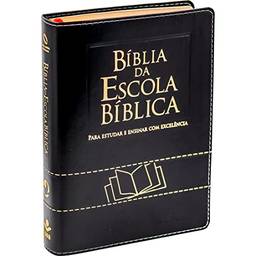 Bíblia da Escola Bíblica - Capa Preta: Nova Almeida Atualizada (NAA)