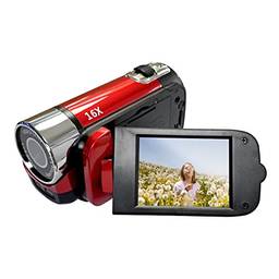 Staright Câmera de vídeo digital portátil 1080P de alta definição DV Filmadora 16MP 2,7 polegadas Tela LCD 16X Zoom Digital Bateria Embutida