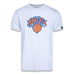 T-Shirt, New York Knicks, Masculino, Branco, G