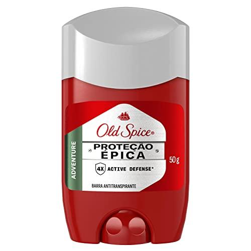 Desodorante Antitranspirante em Barra Old Spice Adventure Proteção Épica 50g
