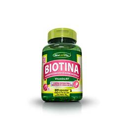 Vitamina B7, Biotina - 60 Cápsulas, New Labs Vita