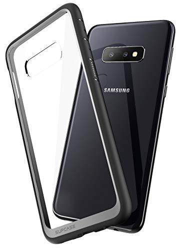 SupCase Capa Unicorn Beetle Style Series projetada para Samsung Galaxy S10e versão 2019 PC e TPU premium híbrida capa protetora transparente slim fit (preto)