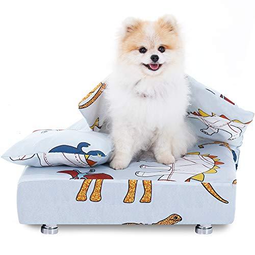 Cama Box Para Cachorro Com Lençol + Edredom + Travesseiro - Caminha Pet - Bf Colchões