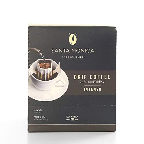 Drip Coffee Intenso Display Cafe Santa Monica com 10 Unidades
