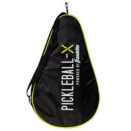 Franklin Sports Pickleball Paddle Bag - Bolsa Oficial dos EUA Open - Preto/Amarelo Óptico