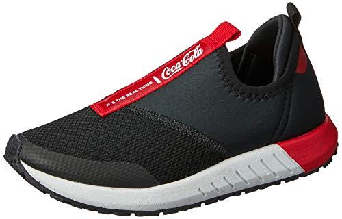 Tênis Coca-Cola Shoes, Valley, feminino, Preto/Vermelho, 37