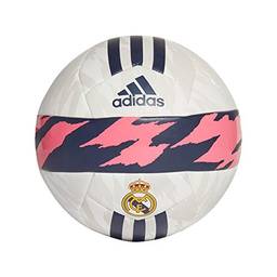 adidas RM CLB Balão Real Madrid, masculino, branco/rospri/azul (multicolorido), 5