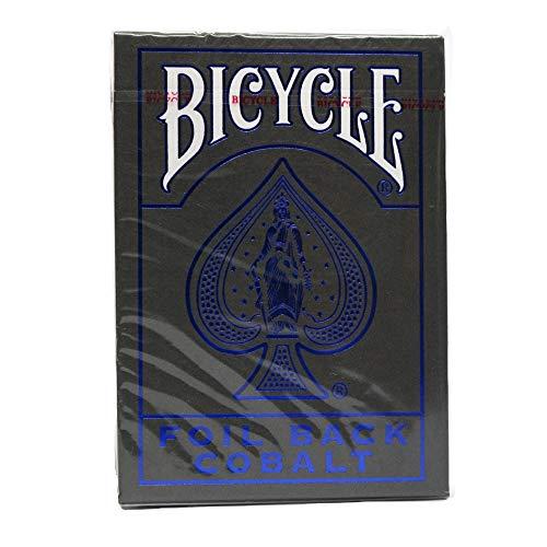 Baralho Bicycle MetalLuxe Cobalt(azul) Caixa Cinza Metalizado