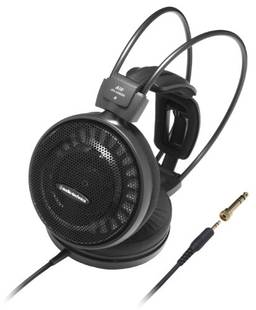 Audio-Technica ATH-AD500X Fones de ouvido Audiophile Open Air, preto (AUD ATHAD500X)