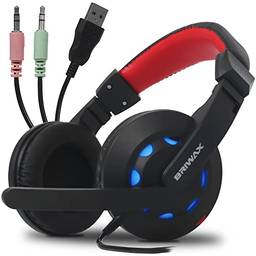 Headset Gamer Led Microfone Estéreo P2 Pc Notebook Mac Ps4 Ps5 Xbox One Series X e S