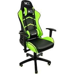 Cadeira Gamer MX5 Giratoria, Mymax, 25.009176, Preto e Verde