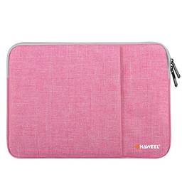 HAWEEL Capa para laptop de 15 polegadas de 15 a 15,6 polegadas para MacBook Pro de 15,4 polegadas / Bolsa com tela Retina 15 polegadas compatível com Apple / Samsung / Sony Notebook (15 a 15,6 polegadas, rosa)