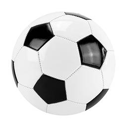 Bola de Futebol Semiprofissional Branca, Vermelha ou azul (Preto com Branco)