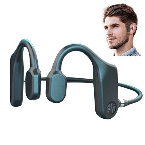 LVOD 2021 Fone de ouvido com fone de ouvido de condução óssea Touch Fone de ouvido Bluetooth Fone de ouvido sem fio TWS Sport Fone de ouvido à prova d'água