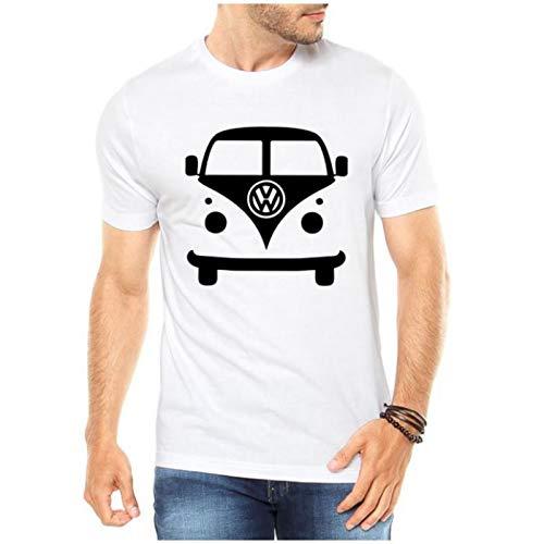 Camiseta Criativa Urbana Kombi Carro Antigo Clássico Branco M